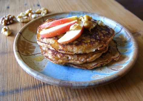 Apple Walnut Pancakes - Grain Free